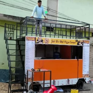 DC Double Decker Food Truck, For Commercial, Diesel