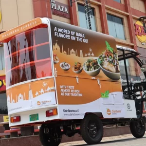 DC Food Van Food Truck, Electric, Vehicle Model: Bison 450